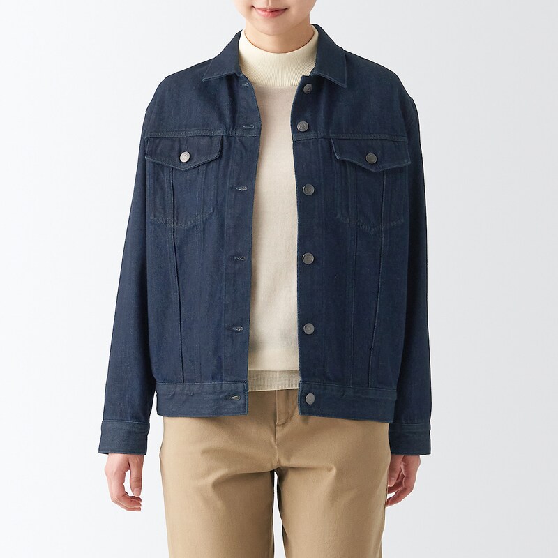 洗いざらしデニムジャケット 無印良品