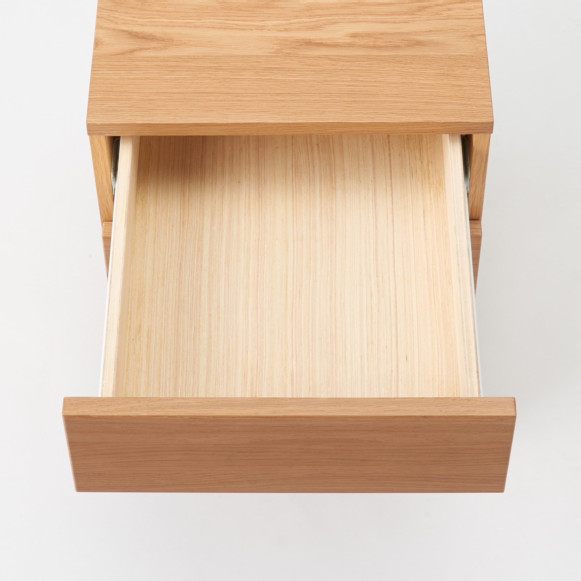 木製デスク　キャビネットセット