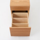 木製デスク　キャビネットセット