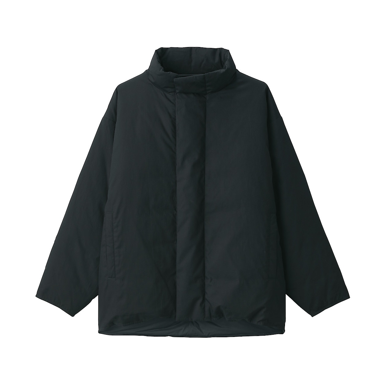 低価格 MUJI Labo 高密度織り撥水ダウンコート 黒 S-Mサイズ tdh 低価格 MUJI Labo 高密度織り撥水ダウンコート 黒 S-Mサイズ tdh