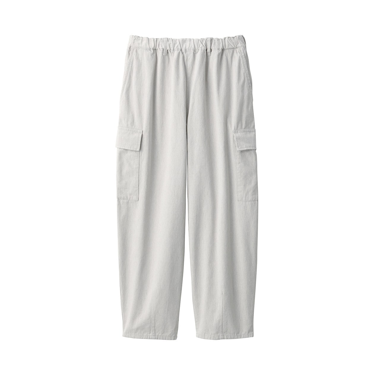 MUJI Labo 再生コットン混カーゴワイドパンツ