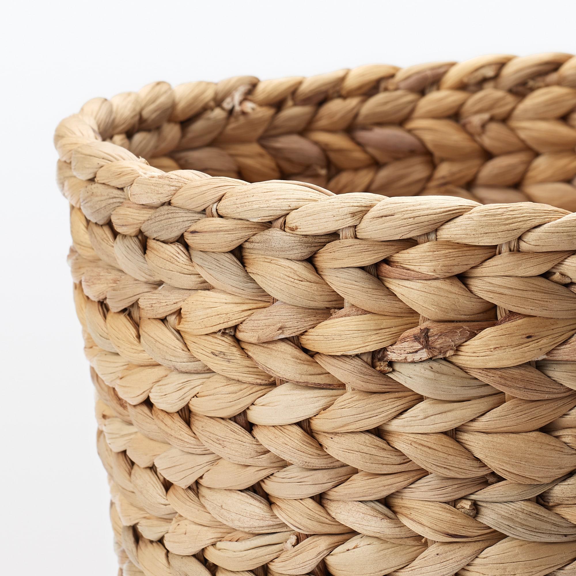 ウォーターヒヤシンス　ラウンド　バスケット　深　