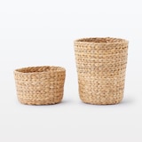 ウォーターヒヤシンス　ラウンド　バスケット　深　