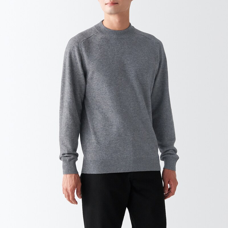ウールヤクハイネックセーター 紳士xs グレー セーター ニット ベスト 紳士 メンズ 通販 無印良品 ウールヤクハイネックセーター 紳士xs グレー セーター ニット ベスト 紳士 メンズ 通販 無印良品