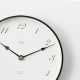 ［ＩＤＥＥ］ＩＤＥＥ　ＴＩＭＩＮＧ　掛け時計　２００ｍｍ　アラビア数字（アルミ）