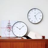 ［ＩＤＥＥ］ＩＤＥＥ　ＴＩＭＩＮＧ　掛け時計　２００ｍｍ　アラビア数字（アルミ）