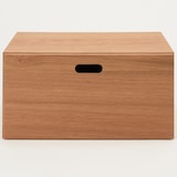 スタッキングチェスト・ハーフ・引出し・１段／オーク材突板