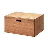 スタッキングチェスト・ハーフ・引出し・１段／オーク材突板