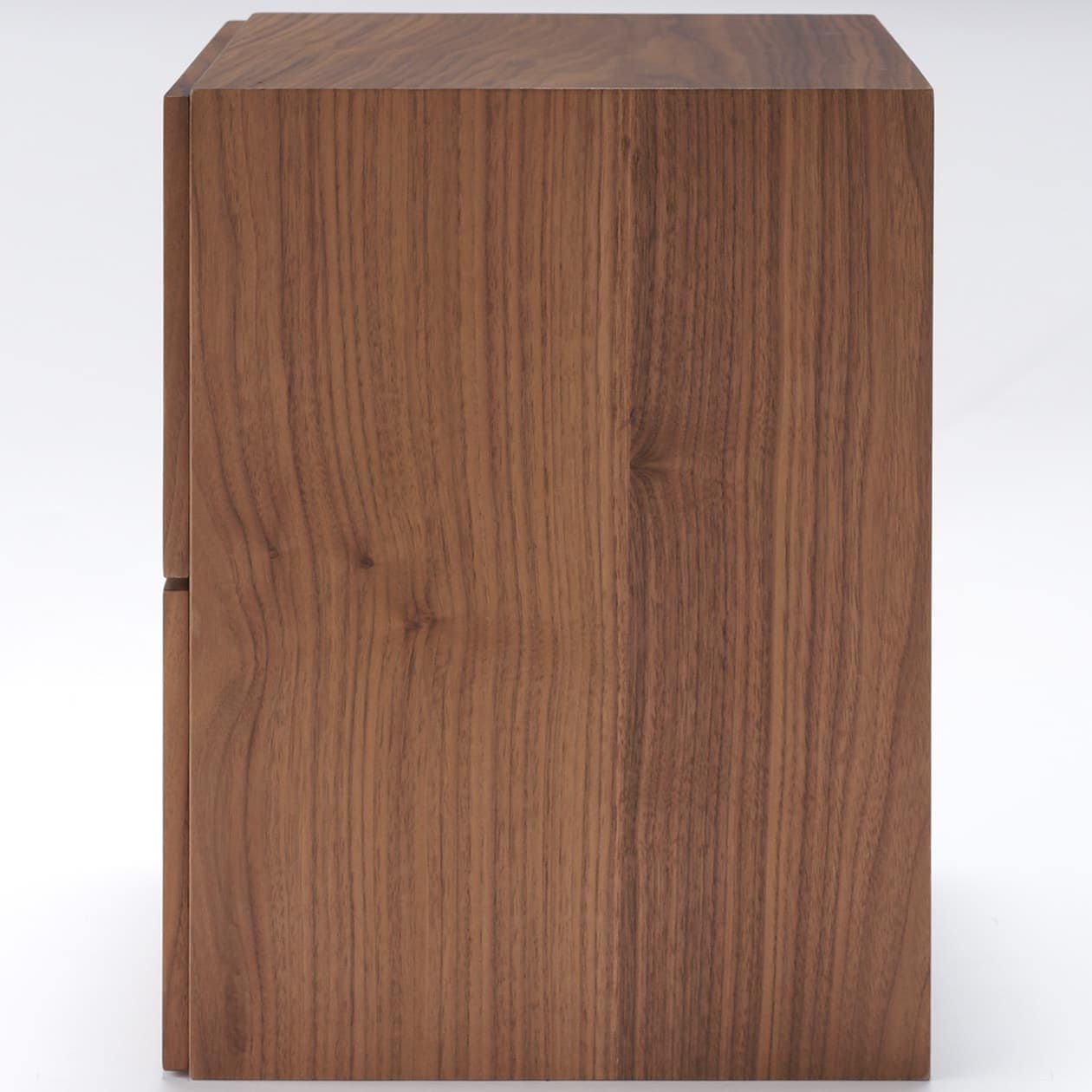 スタッキングチェスト・引出し・２段／ウォールナット材突板