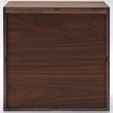 スタッキングチェスト・引出し・４個／ウォールナット材突板