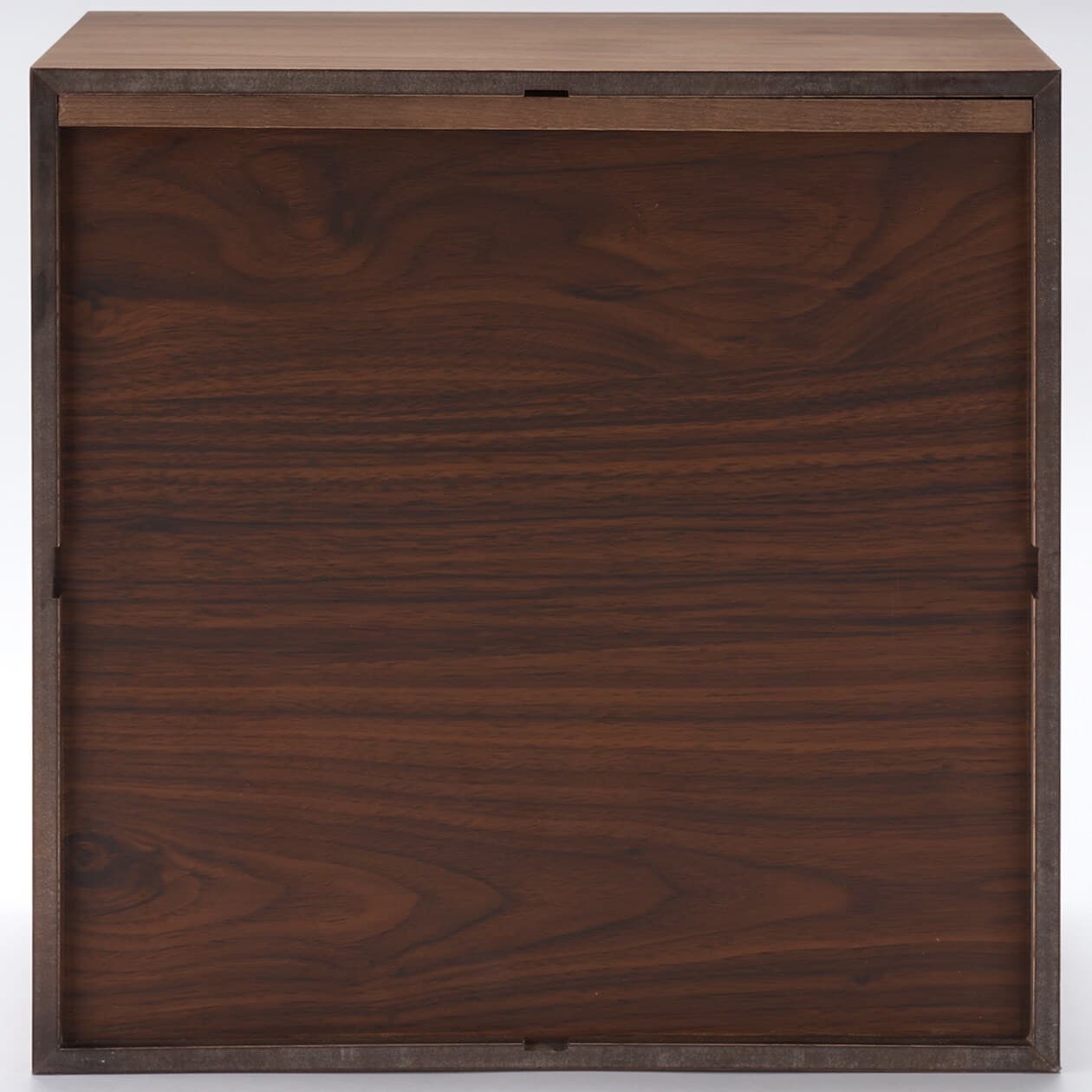 スタッキングチェスト・引出し・４個／ウォールナット材突板