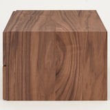 スタッキングチェスト・ハーフ・引出し・２段／ウォールナット材突板