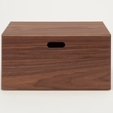 スタッキングチェスト・ハーフ・引出し・１段／ウォールナット突板