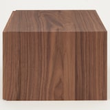 スタッキングチェスト・ハーフ・引出し・１段／ウォールナット突板