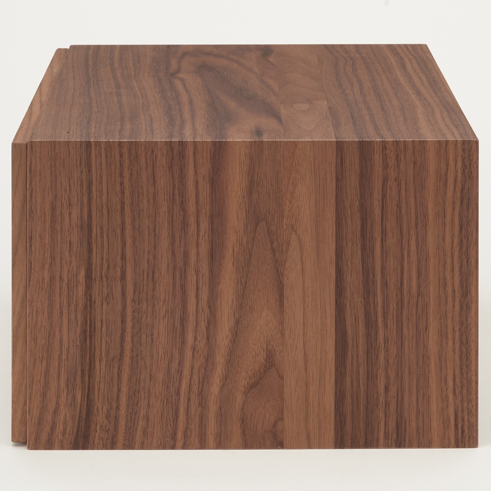 スタッキングチェスト・ハーフ・引出し・１段／ウォールナット突板