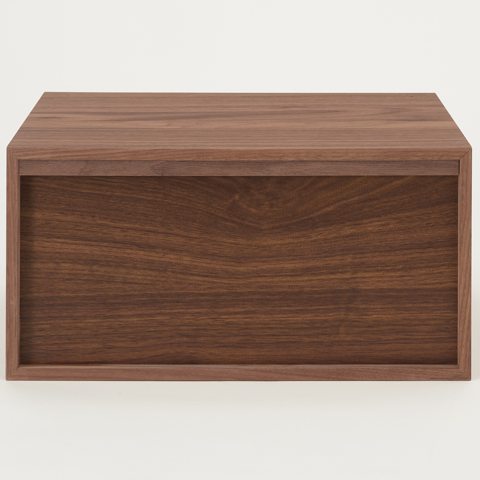 スタッキングチェスト・ハーフ・引出し・１段／ウォールナット突板