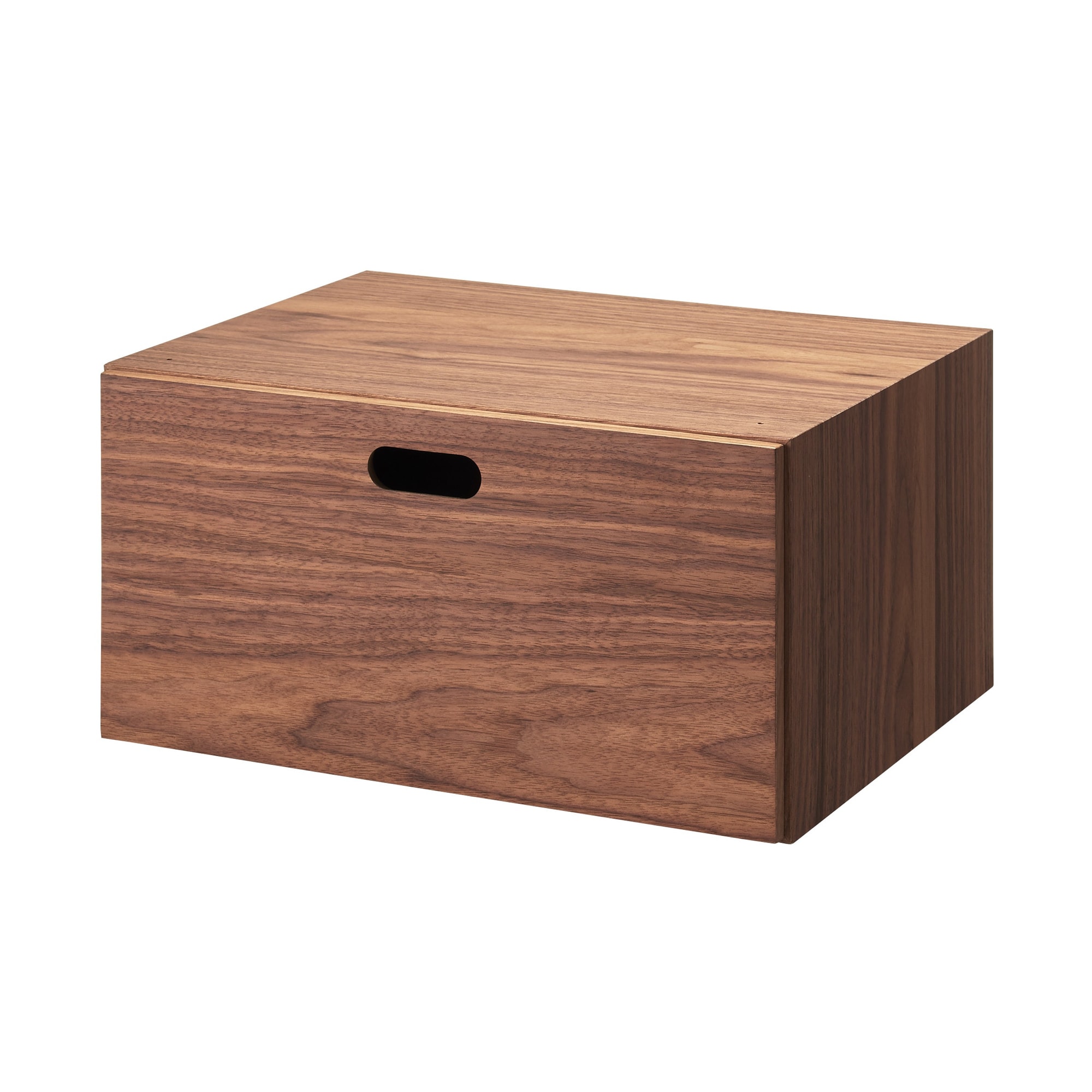 スタッキングチェスト・ハーフ・引出し・１段／ウォールナット突板