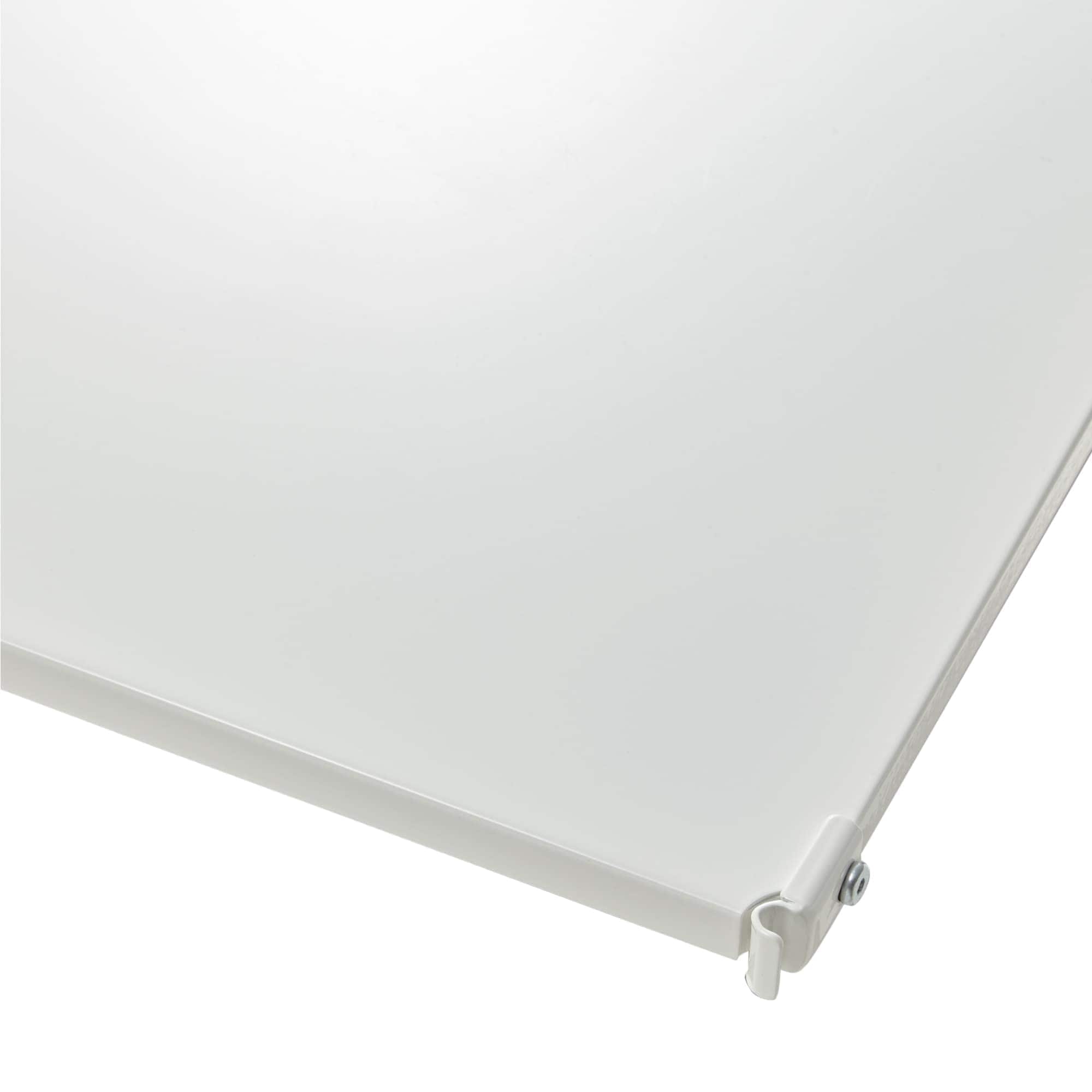 【２点セット】スチールユニットシェルフ　追加棚　ライトグレー