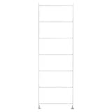 【２点セット】スチールユニットシェルフ　追加用帆立　中　ライトグレー