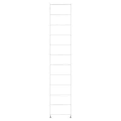 【２点セット】スチールユニットシェルフ　追加用帆立　特大