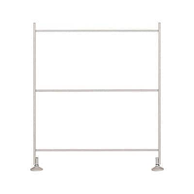 【２点セット】ステンレスユニットシェルフ　ステンレス追加用帆立　ミニ