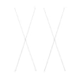 【２点セット】スチールユニットシェルフ用クロスバー　大　ライトグレー