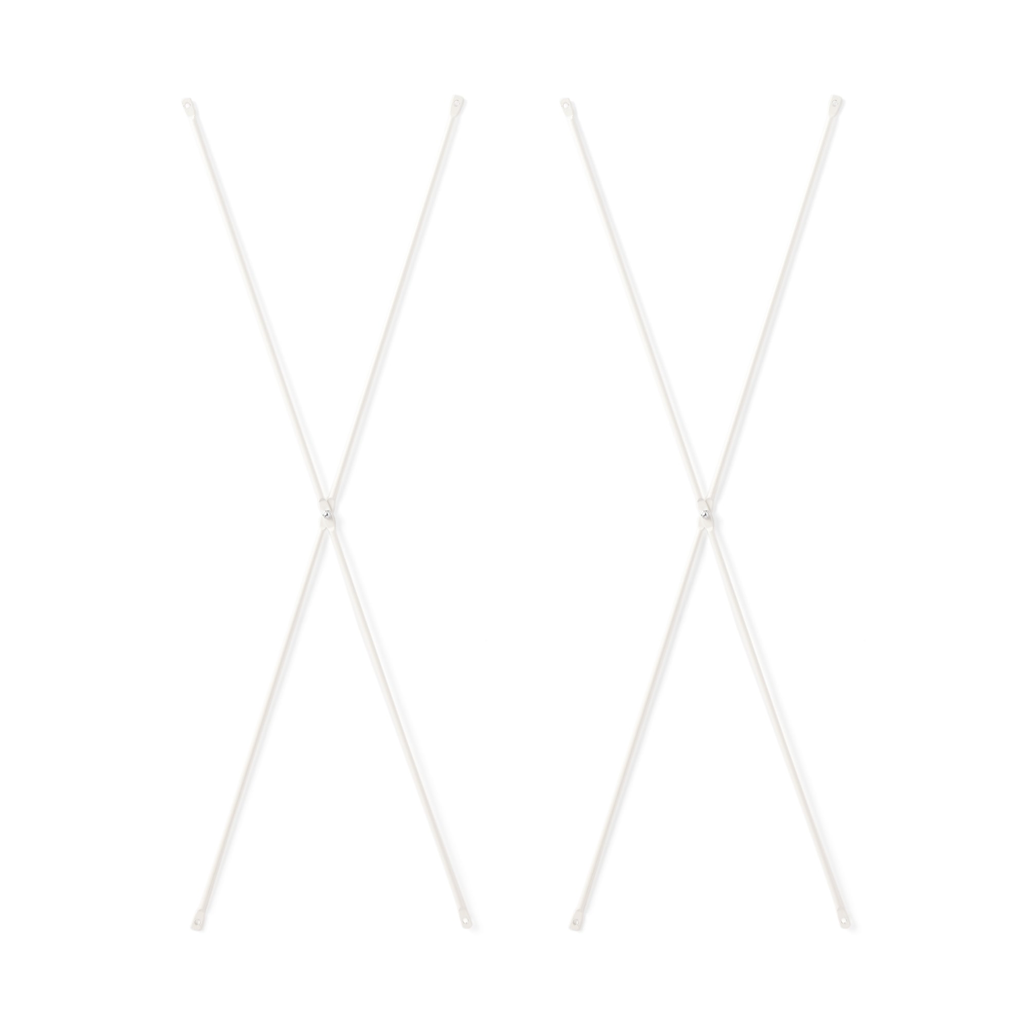 【２点セット】スチールユニットシェルフ用クロスバー　大　ライトグレー