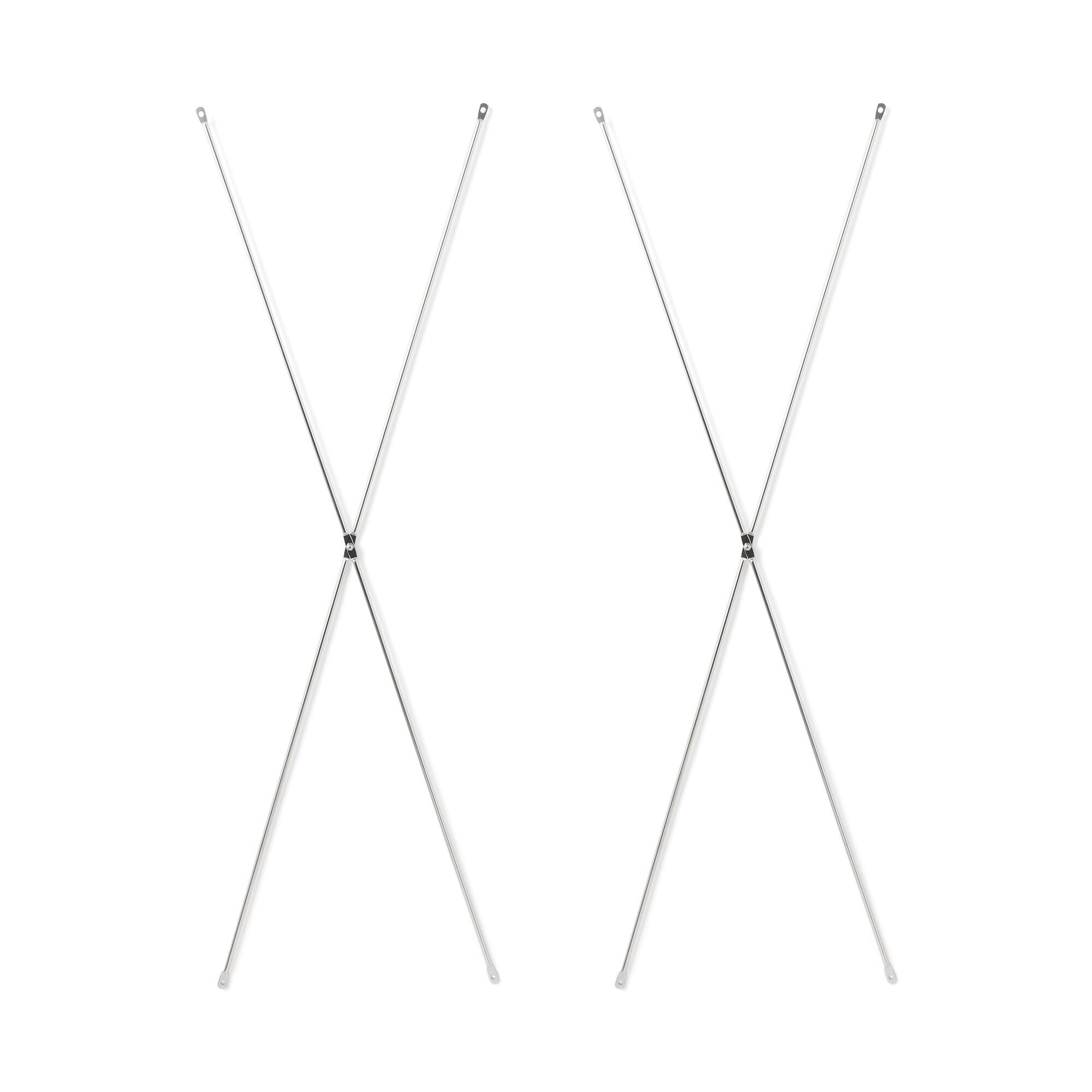 【２点セット】ステンレスユニットシェルフ用クロスバー　特大