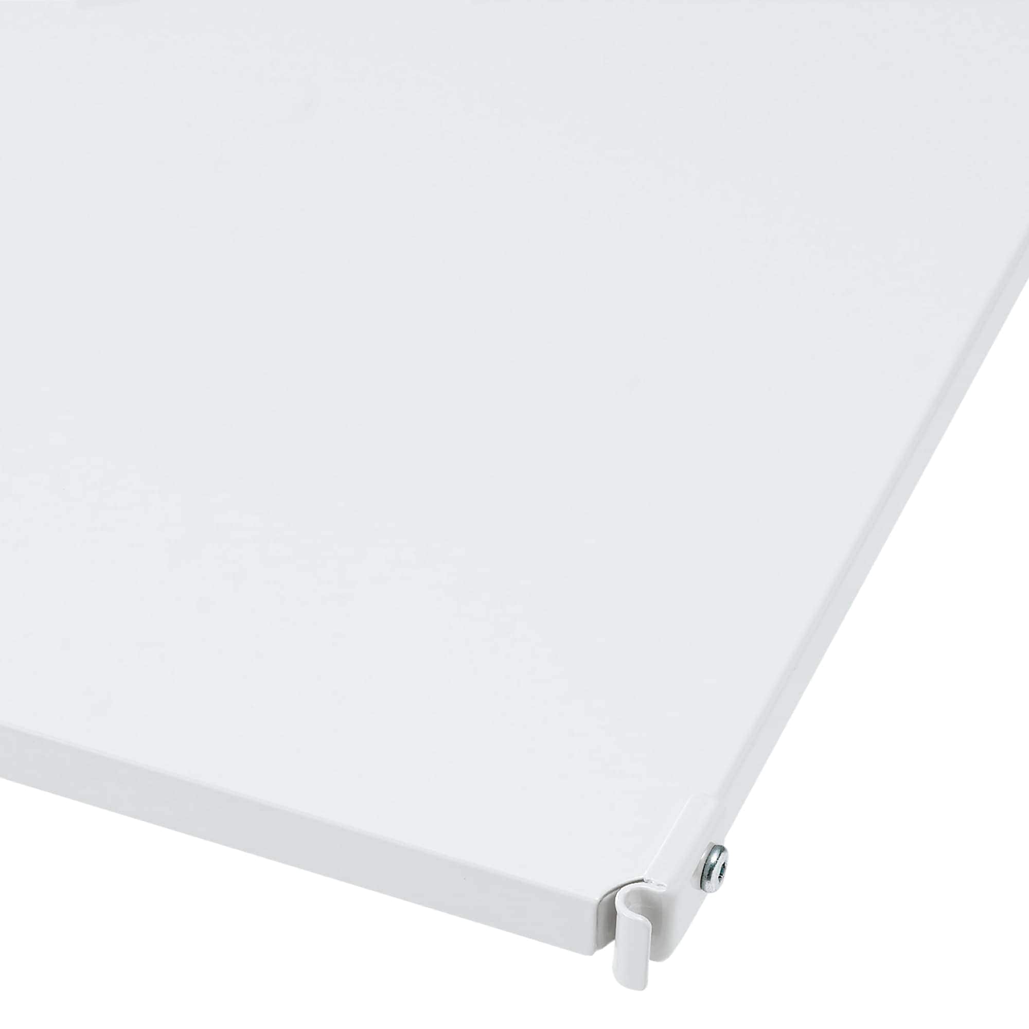 【２点セット】スチールユニットシェルフ用　追加棚　ライトグレー