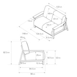 ソファ本体木製フレーム　
