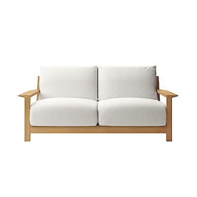 ソファ本体木製フレーム　フェザーポケットコイル２．５シーター（カバー別売り）