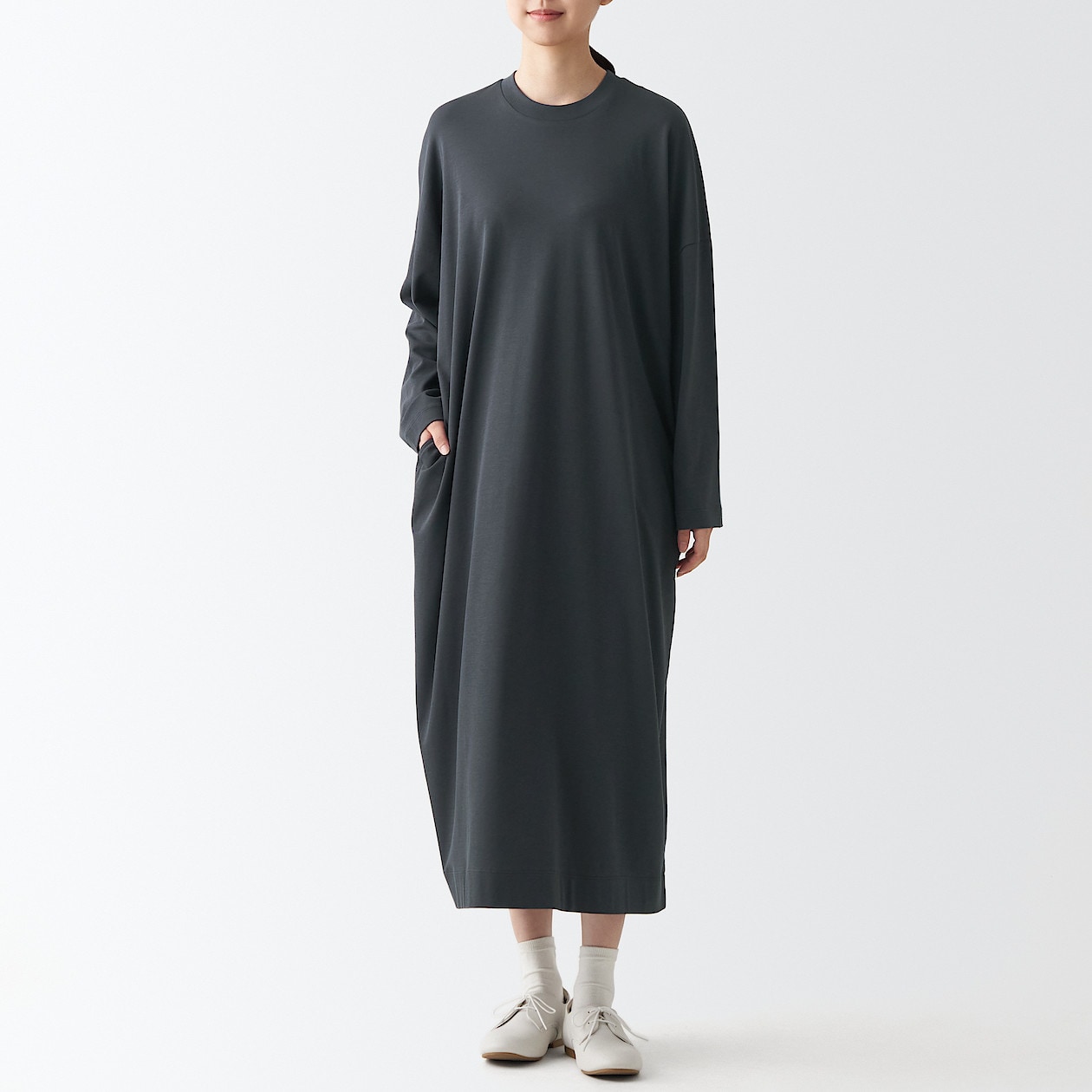 細番手スムース編みワンピース | 無印良品