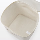 ポリエステル麻　ソフトボックス　フタ式　Ｌ