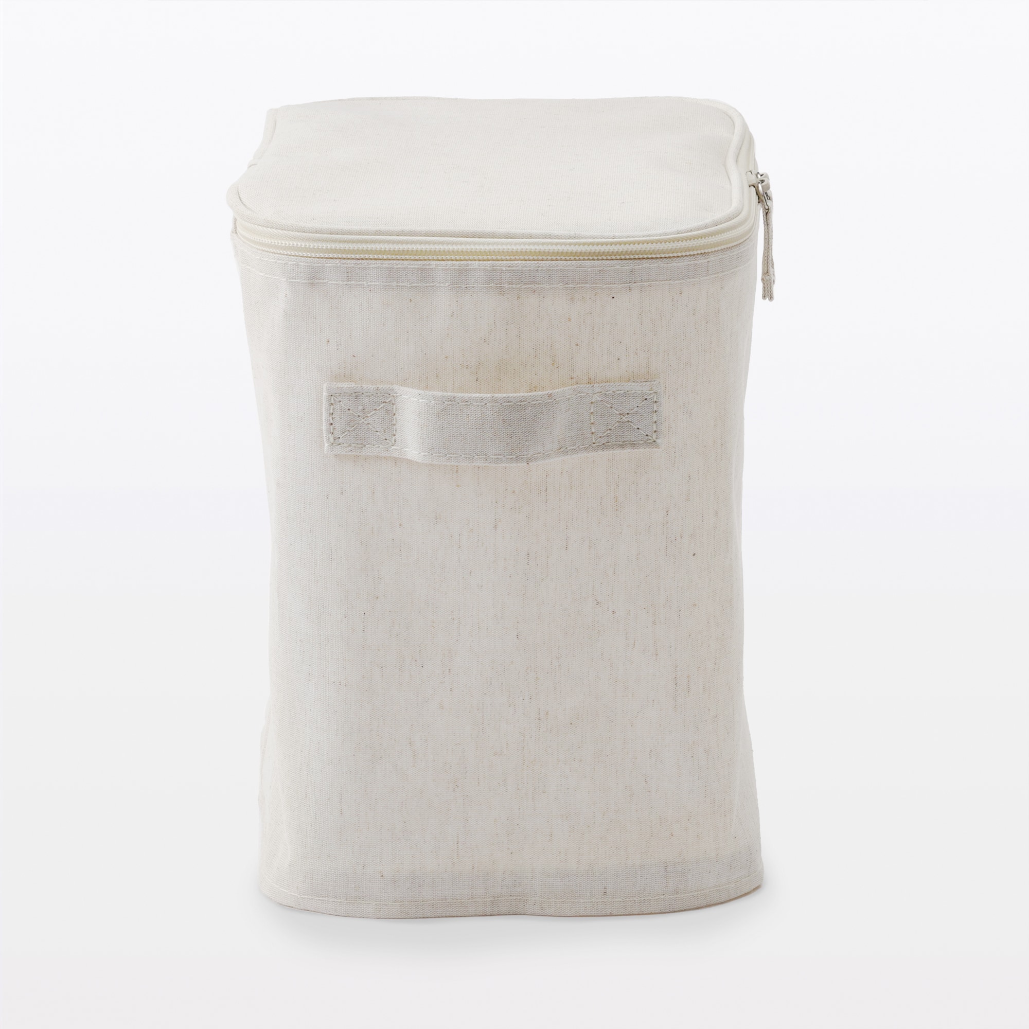 ポリエステル麻　ソフトボックス　長方形　中　フタ式　ハーフ