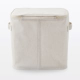 ポリエステル麻　ソフトボックス　長方形　中　フタ式　ハーフ