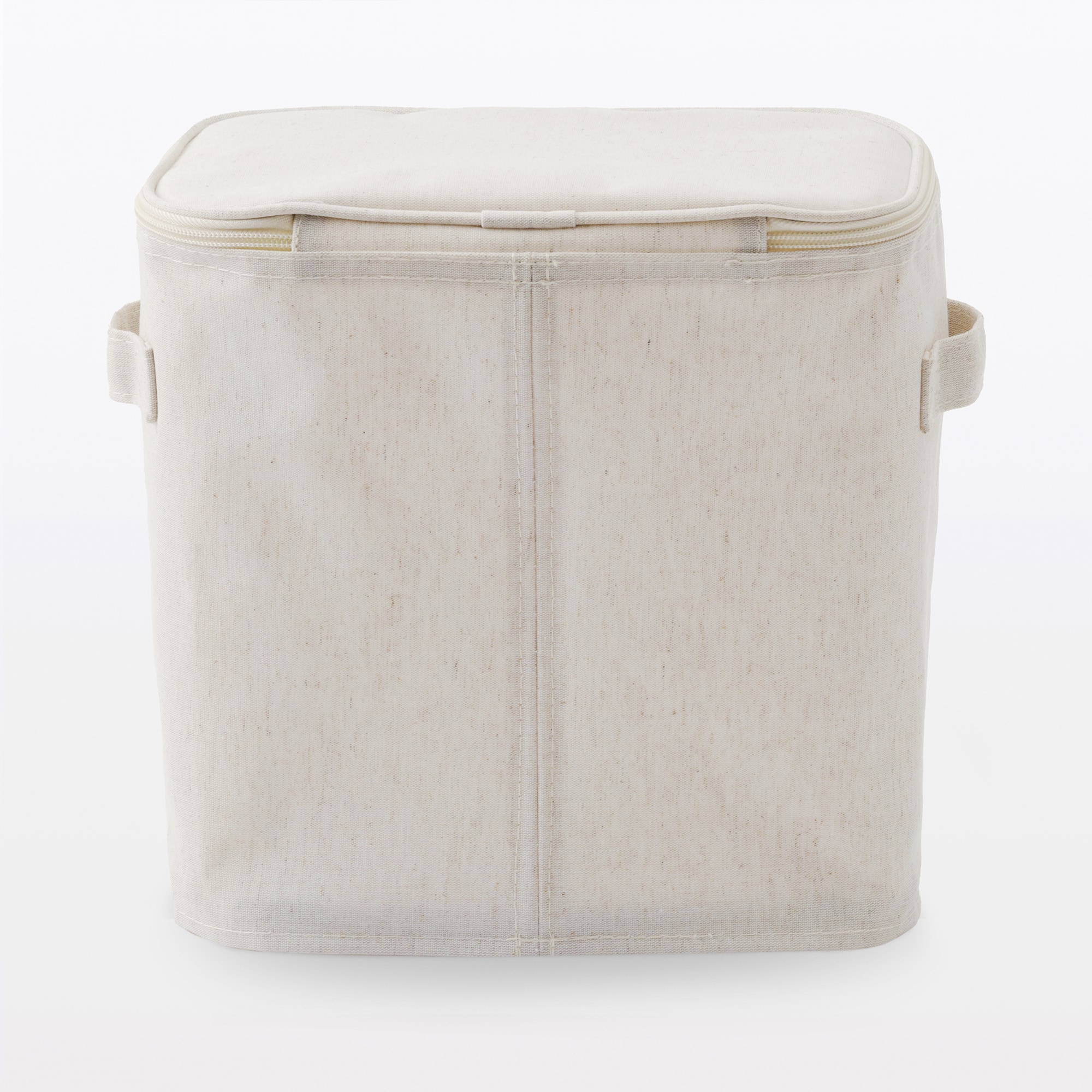 ポリエステル麻　ソフトボックス　長方形　中　フタ式　ハーフ