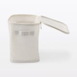 ポリエステル麻　ソフトボックス　長方形　中　フタ式　ハーフ