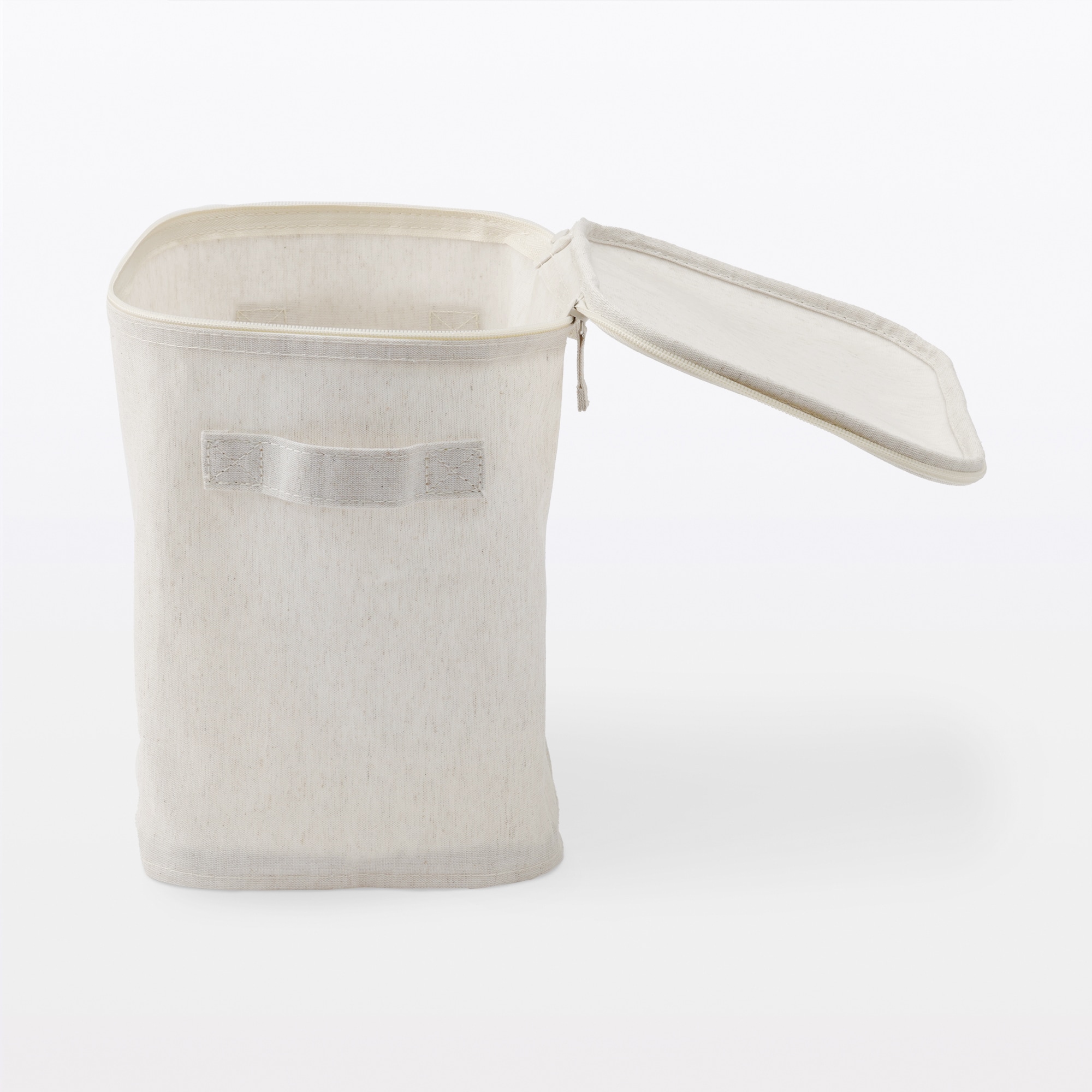 ポリエステル麻　ソフトボックス　長方形　中　フタ式　ハーフ