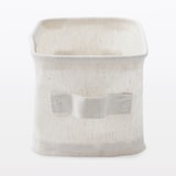 ポリエステル麻　ソフトボックス　浅型　ハーフ