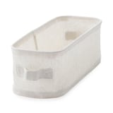 ポリエステル麻　ソフトボックス　浅型　ハーフ