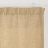 ポリエステルマット織ノンプリーツカーテン／マスタード