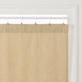 ポリエステルマット織ノンプリーツカーテン／マスタード