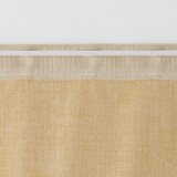 ポリエステルマット織ノンプリーツカーテン／マスタード