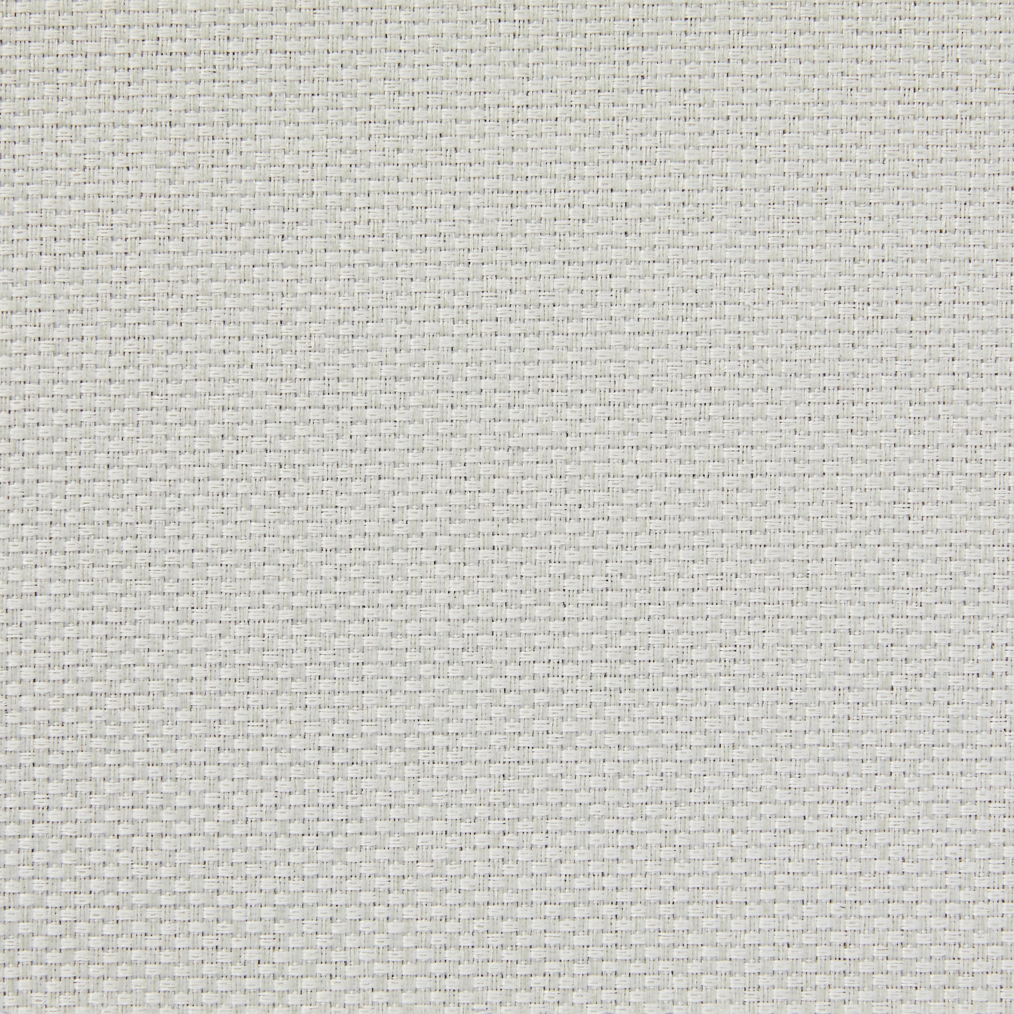 防炎・遮光性　ポリエステルバスケット織りロールスクリーン・チェーンタイプ／オフ白