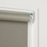 防炎・遮光性　ポリエステルバスケット織りロールスクリーン・チェーンタイプ／モカブ