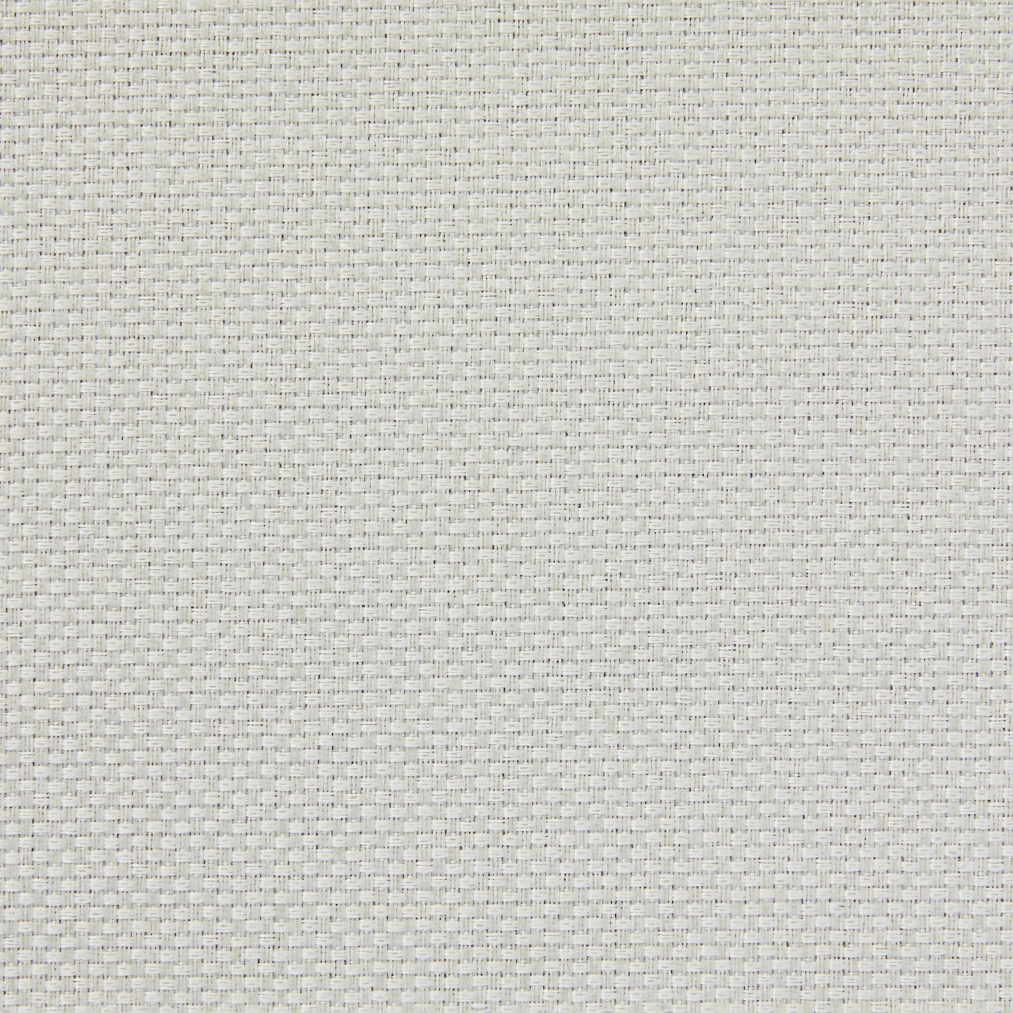 防炎・遮光性　ポリエステルバスケット織りロールスクリーン・チェーンタイプ／オフ白