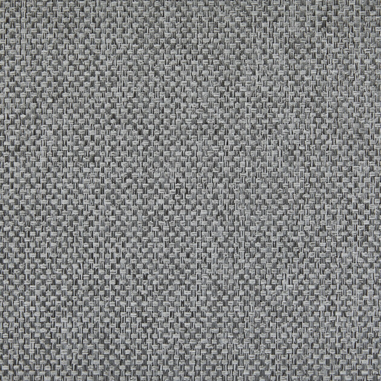 防炎・遮光性　ポリエステルバスケット織りロールスクリーン・チェーンタイプ／グレー