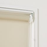 防炎　ポリエステル平織りロールスクリーン・チェーンタイプ／オフ白