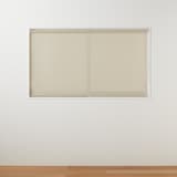 防炎　ポリエステル平織りロールスクリーン・チェーンタイプ／チャコールグレー