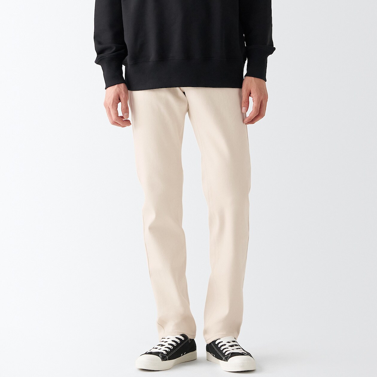 裏起毛ストレッチデニムスリムパンツ | 無印良品
